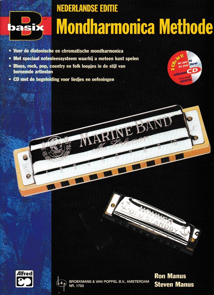 Basix Mondharmonica Methode zonder CD, Mondharmonica, Ophalen of Verzenden, Zo goed als nieuw, Artiest of Componist