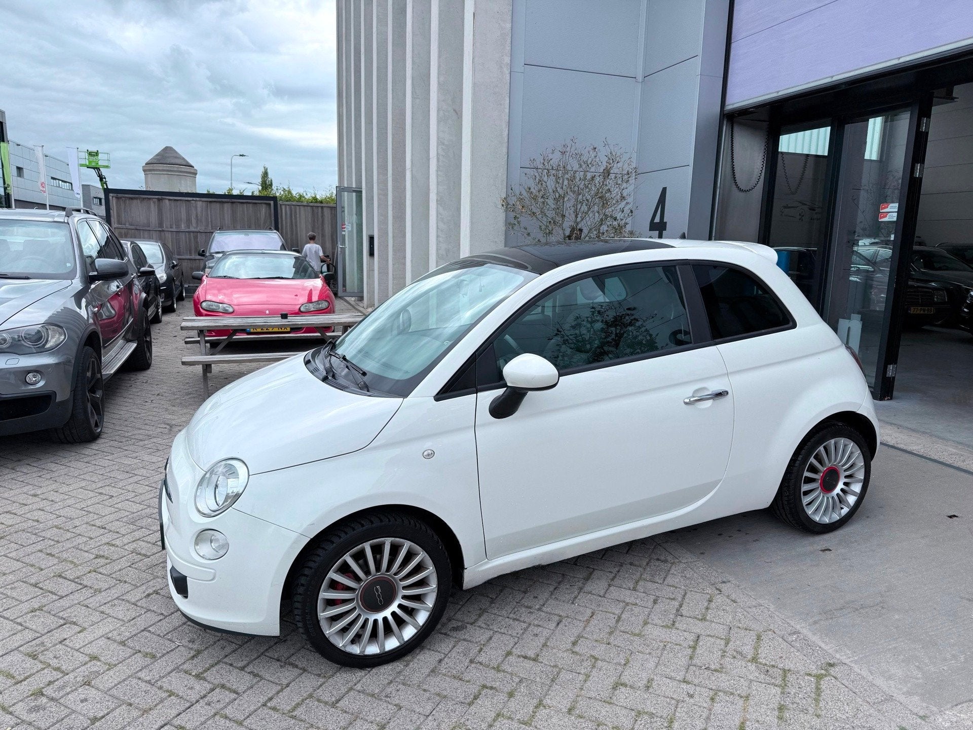 Fiat 500 1.4-16V Lounge! LEUKE AUTO! INRUIL MOGELIJK!, Auto's, Fiat, Voorwielaandrijving, Euro 5, Gebruikt, 31 €/maand