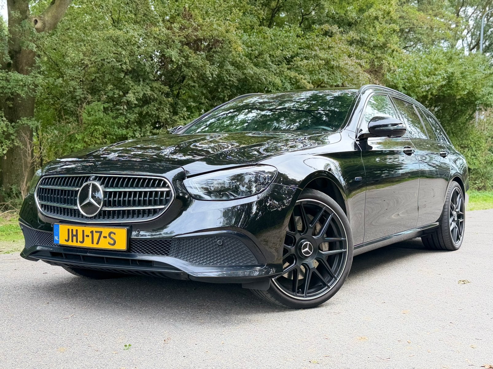 Mercedes-Benz E-Klasse E300 de 306pk 9G-TRONIC 2021 Zwart, Automaat, Achterwielaandrijving, 194 pk, Zwart