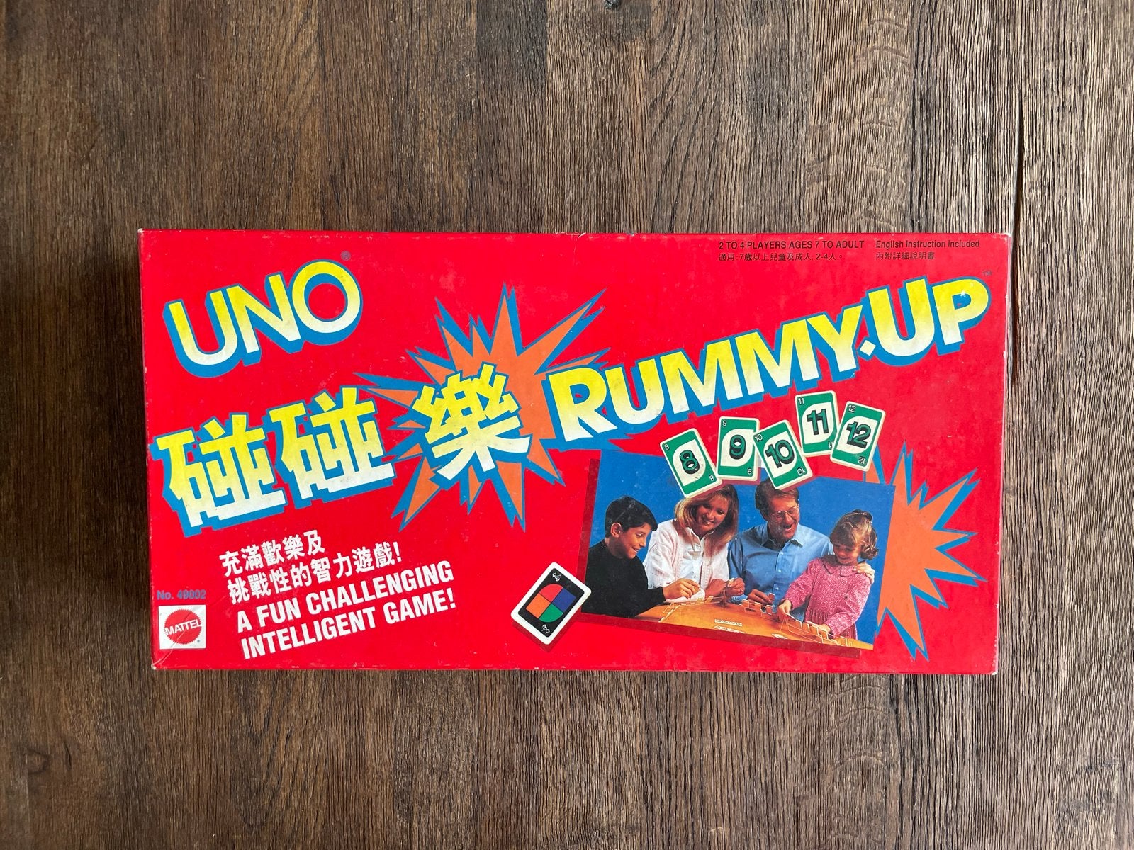 UNO Rummy-Up, Hobby en Vrije tijd, Een of twee spelers, Ophalen of Verzenden, Gebruikt, Mattel