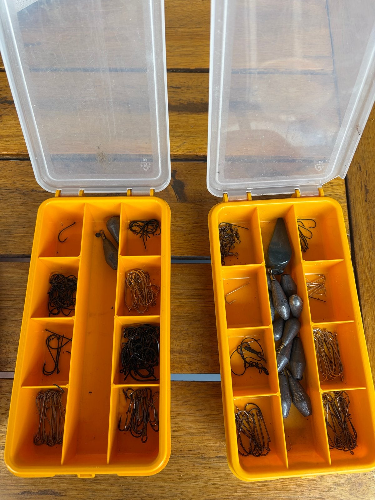 Visgerei set: haken, lood, kunstaas en meer, Ophalen, Gebruikt, Dobber of Lood