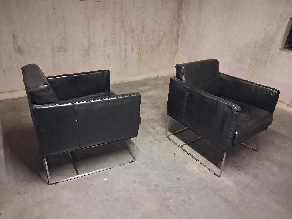 Fauteuil Bert Plantagie 2 stuks, Ophalen, Gebruikt, Twee, Zwart