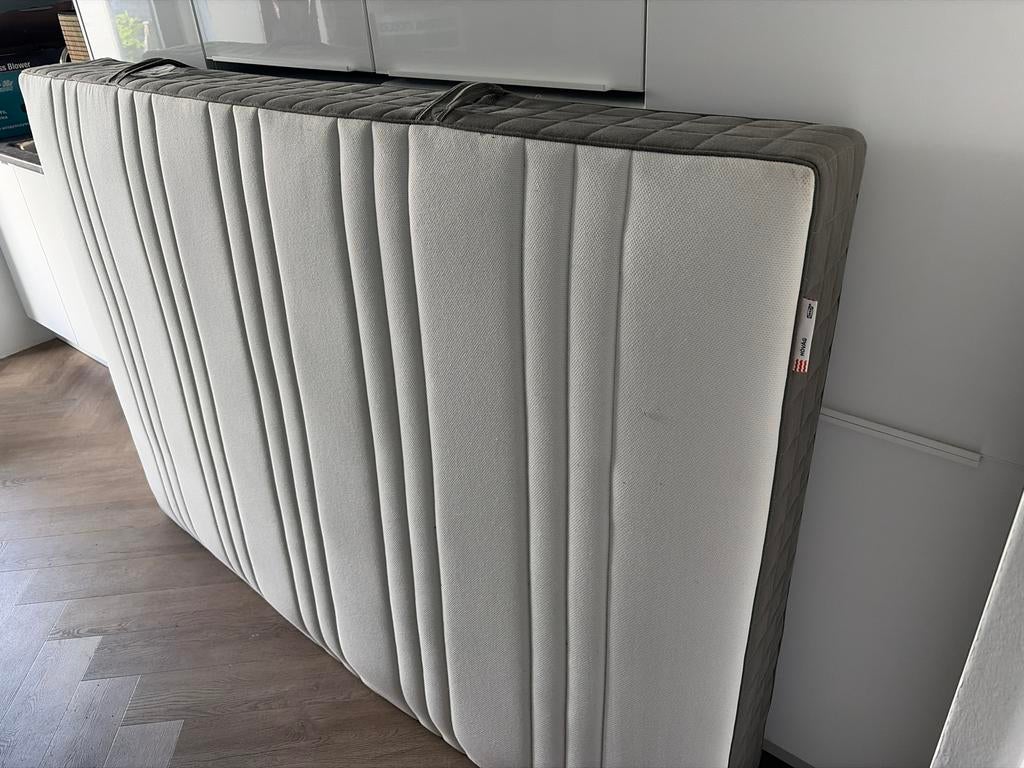 Hovag matras 140x200 met IKEA Tussöy topper, Huis en Inrichting, Slaapkamer | Matrassen en Bedbodems, Tweepersoons, Zo goed als nieuw