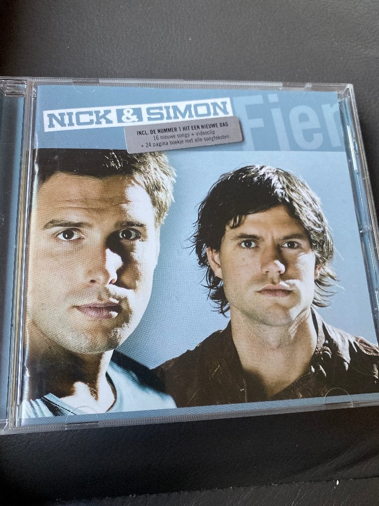 Nick & Simon - Fier CD (incl. Een Nieuwe Dag), Gebruikt, Pop, Album, Inclusief doosje