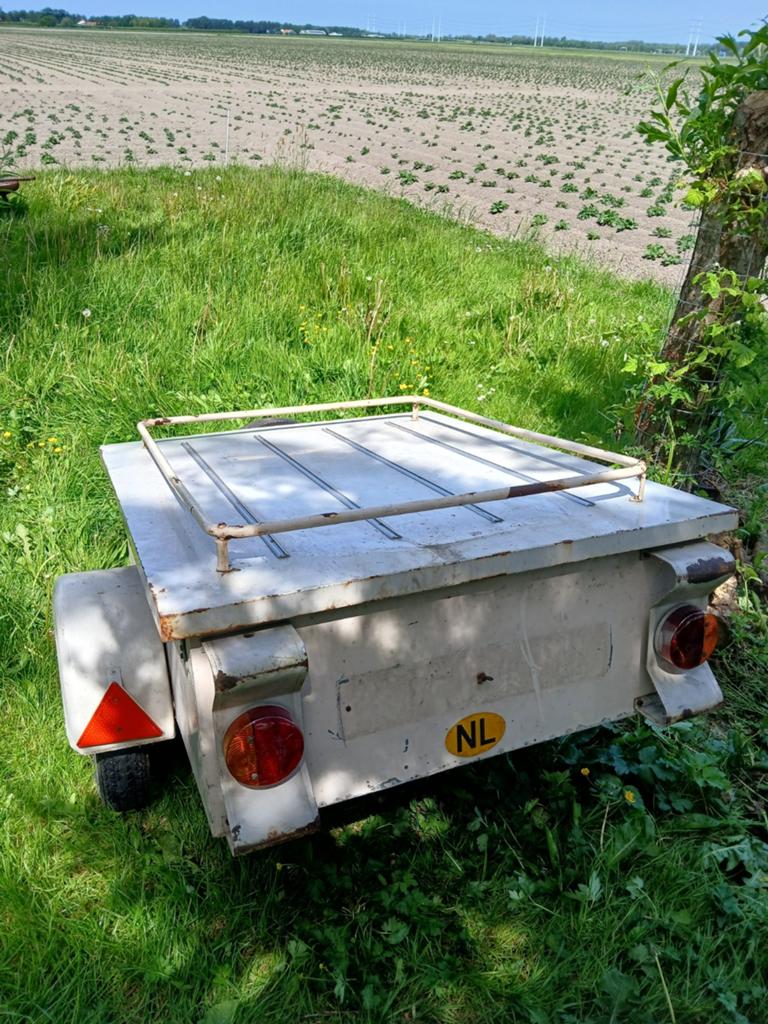 Compacte aanhangwagen met imperiaal, Auto diversen, Overige Auto diversen, Ophalen