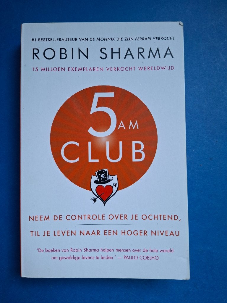 5 AM Club * Robin Sharma, Boeken, Ophalen of Verzenden, Zo goed als nieuw, Overige onderwerpen, Achtergrond en Informatie