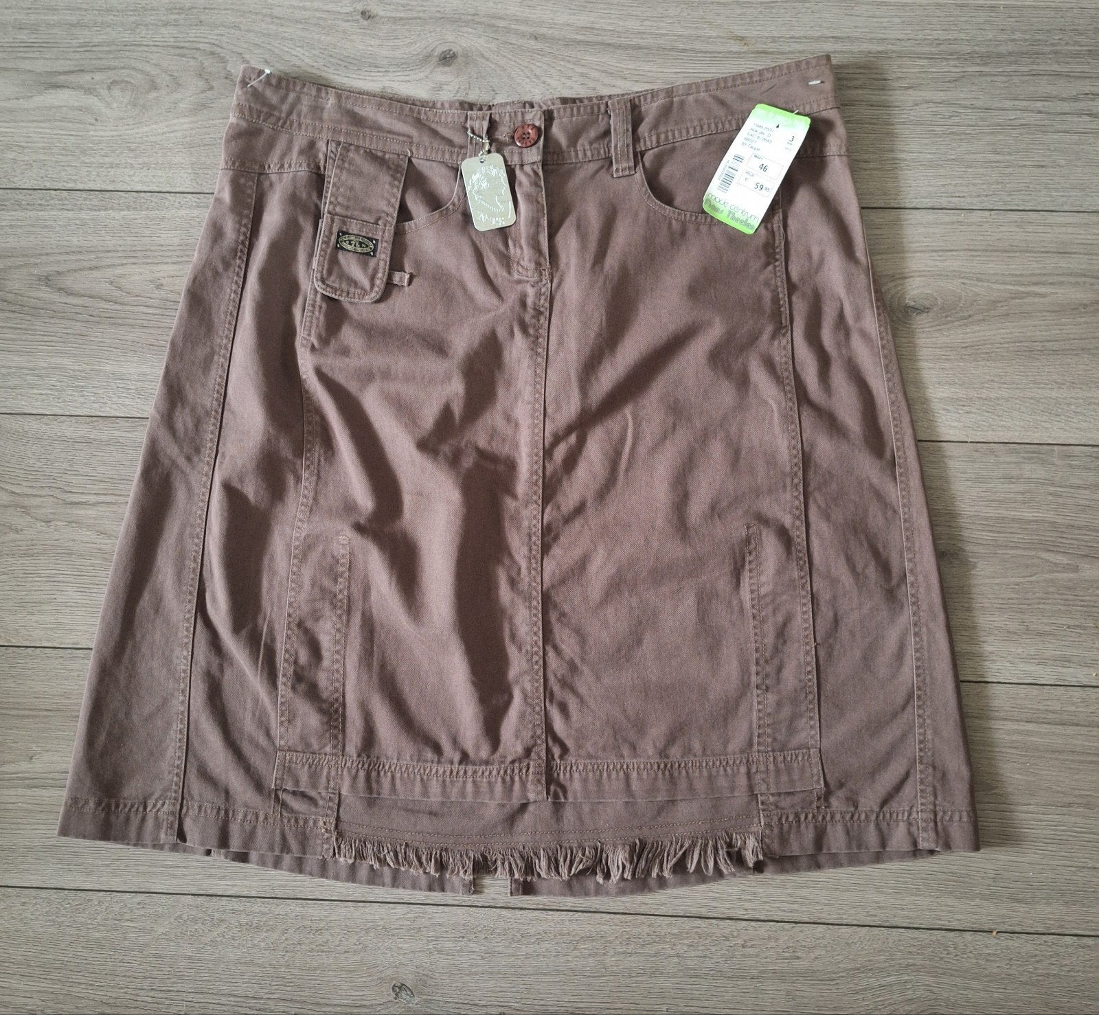 Not The Same Spooner rok bruin maat 46 nieuw met kaartjes, Bruin, Not the same, Maat 46/48 (XL) of groter, Nieuw