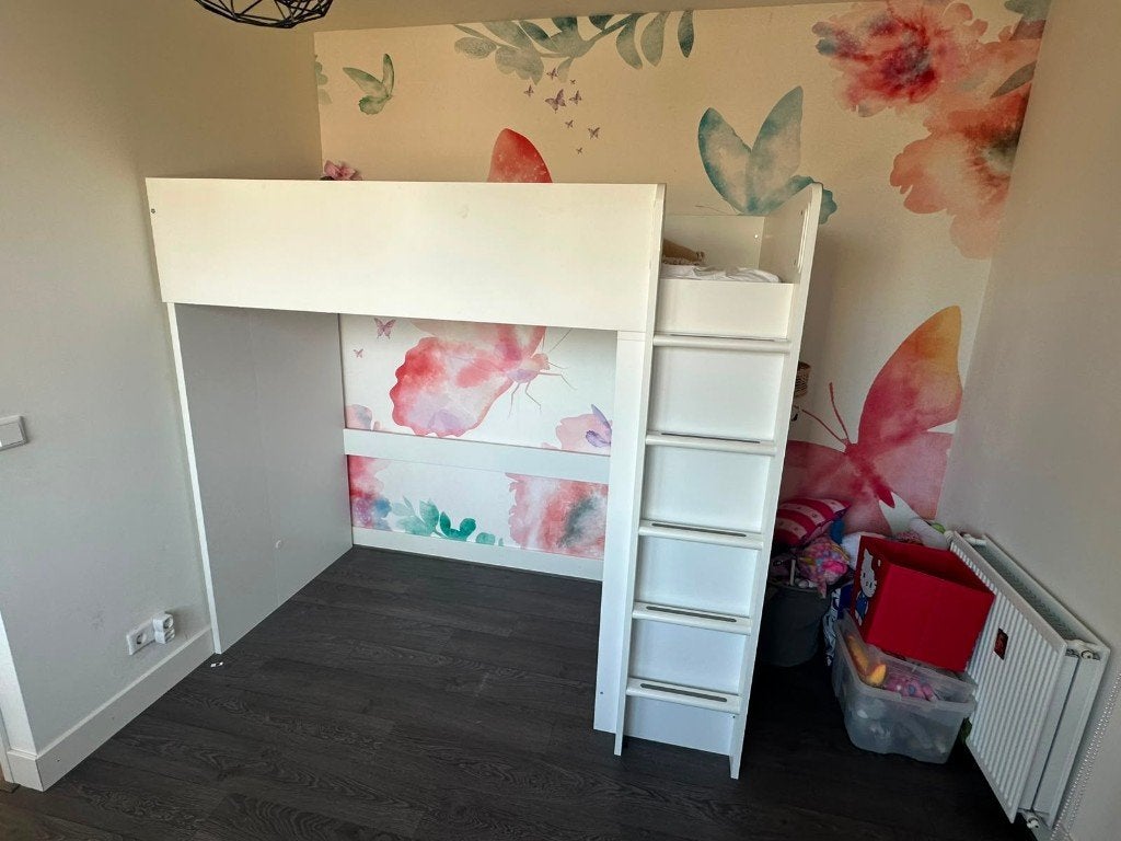 Hoogslaper Ikea Smastad (zonder bureau), Ophalen, Gebruikt, Hoogslaper