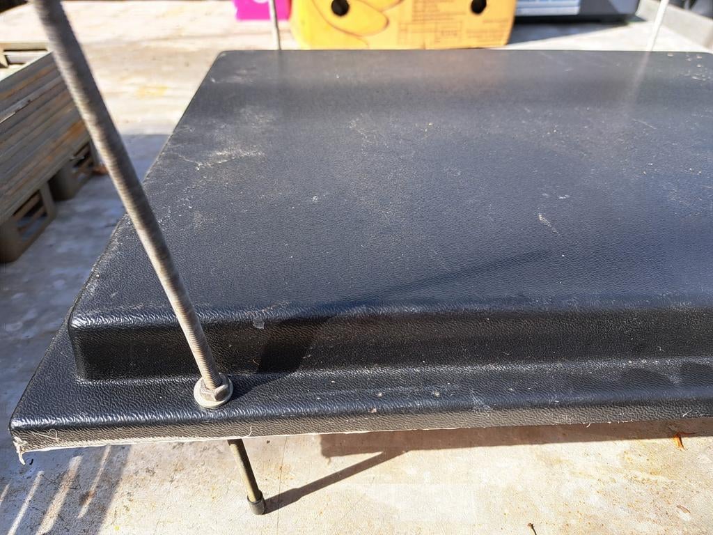 Warmteplaat 40x60 cm in hoogte verstelbaar, Ophalen of Verzenden, Gebruikt, Overige typen