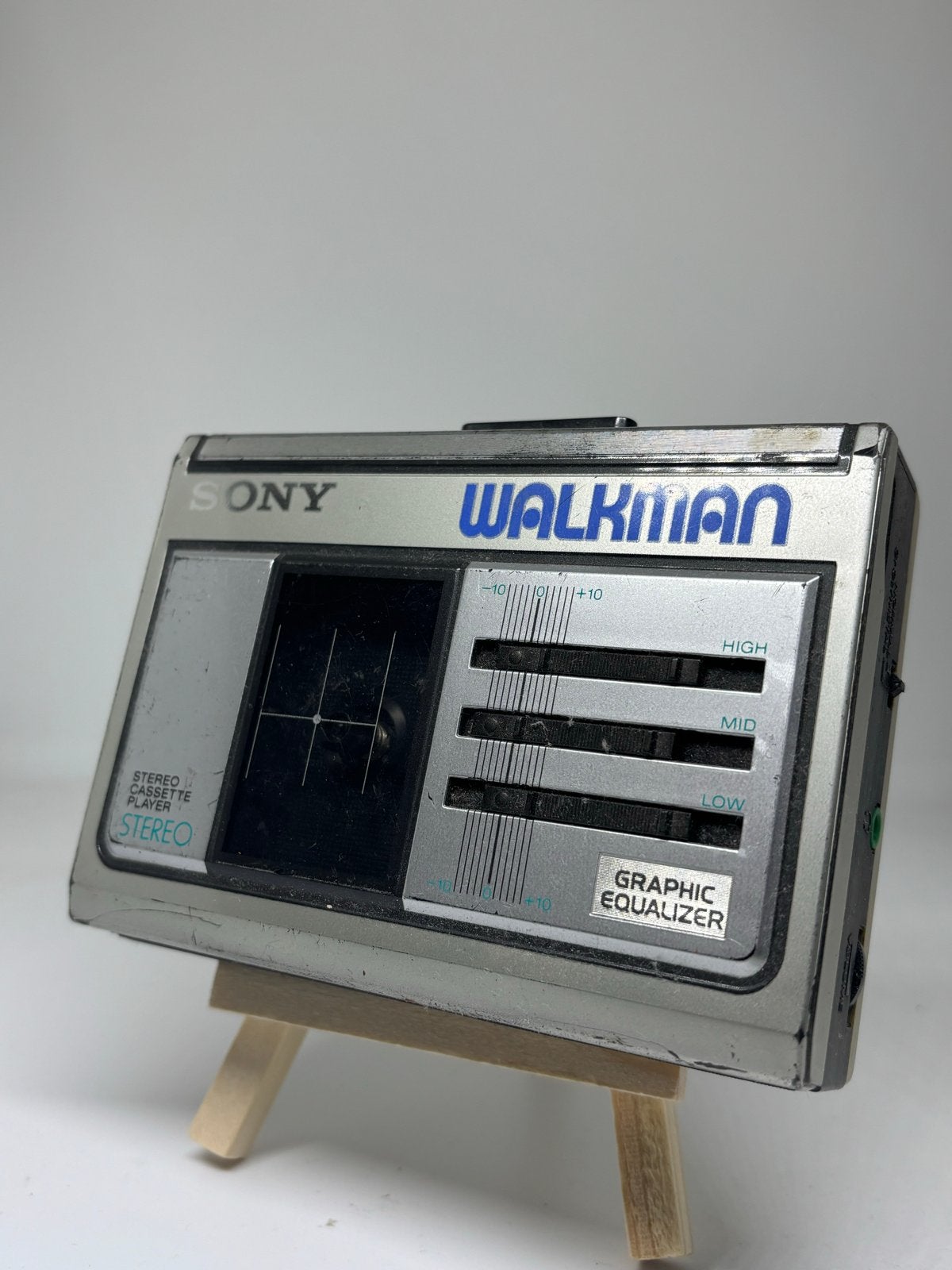 Vintage Sony Walkman WM-33 met Grafische Equalizer, Ophalen of Verzenden, Walkman