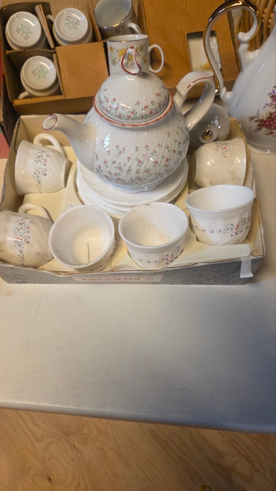 mini serviesjes, Verzamelen, Complete verzamelingen en Collecties, Ophalen of Verzenden