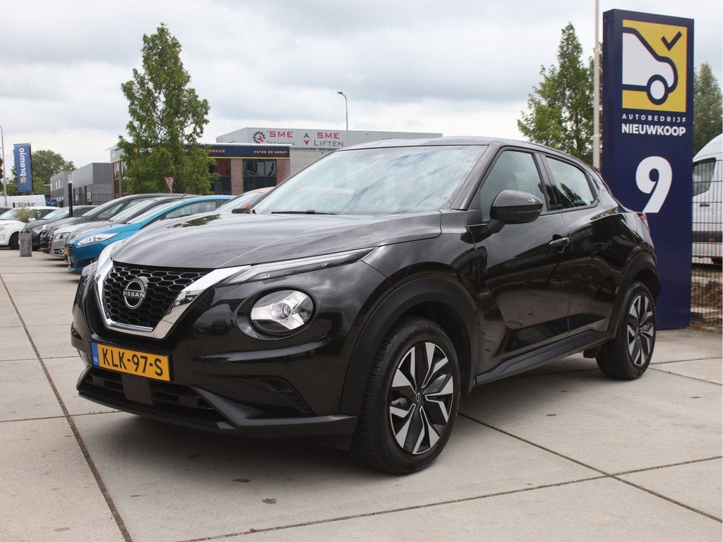 Nissan Juke 1.0 DIG-T N-Connecta Automaat, Stoelvw, Camera-C, Auto's, Automatische klimaatregeling, Stof, Euro 6, 116 pk