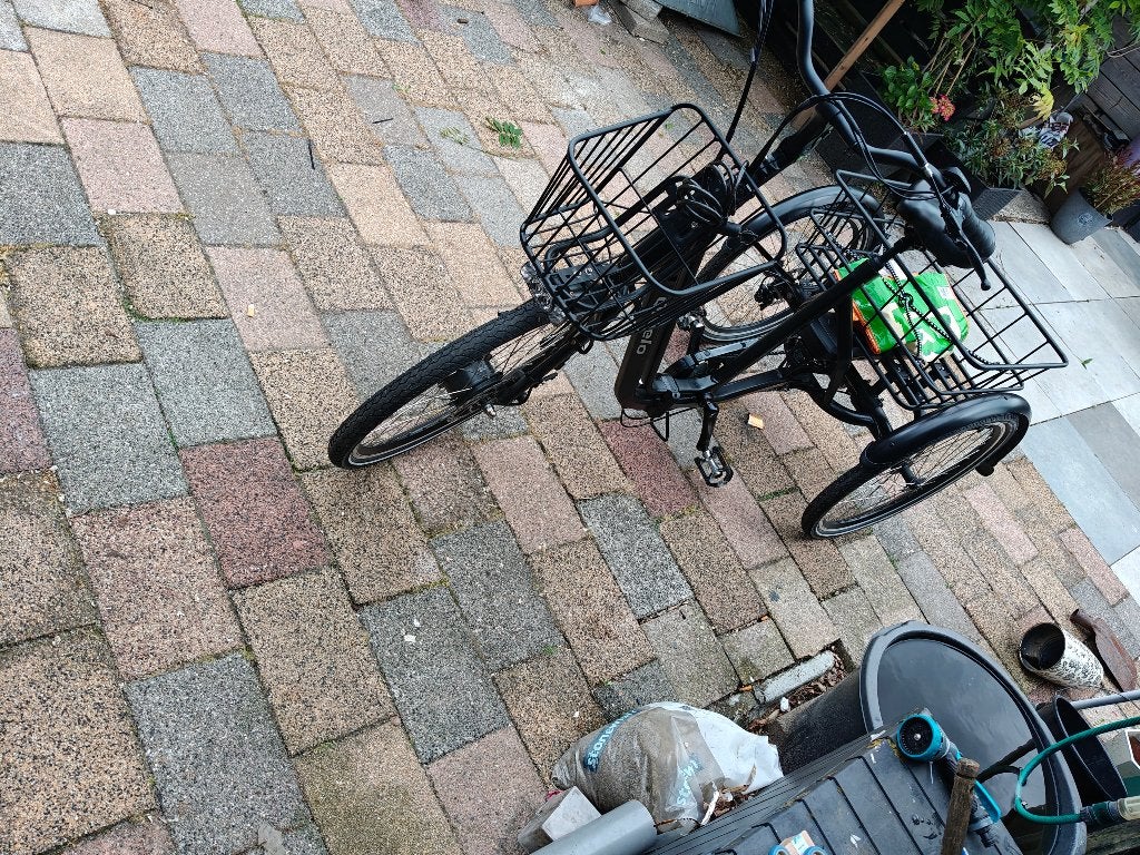 Qivelo Elektrische driewielfiets fold., Fietsen en Brommers, Ophalen, Zo goed als nieuw, Schijfrem, Qivelo