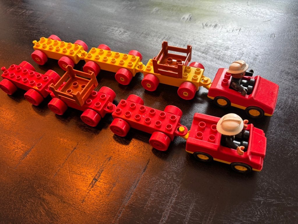 Duplo autos / treintjes, Ophalen of Verzenden, Gebruikt, Duplo