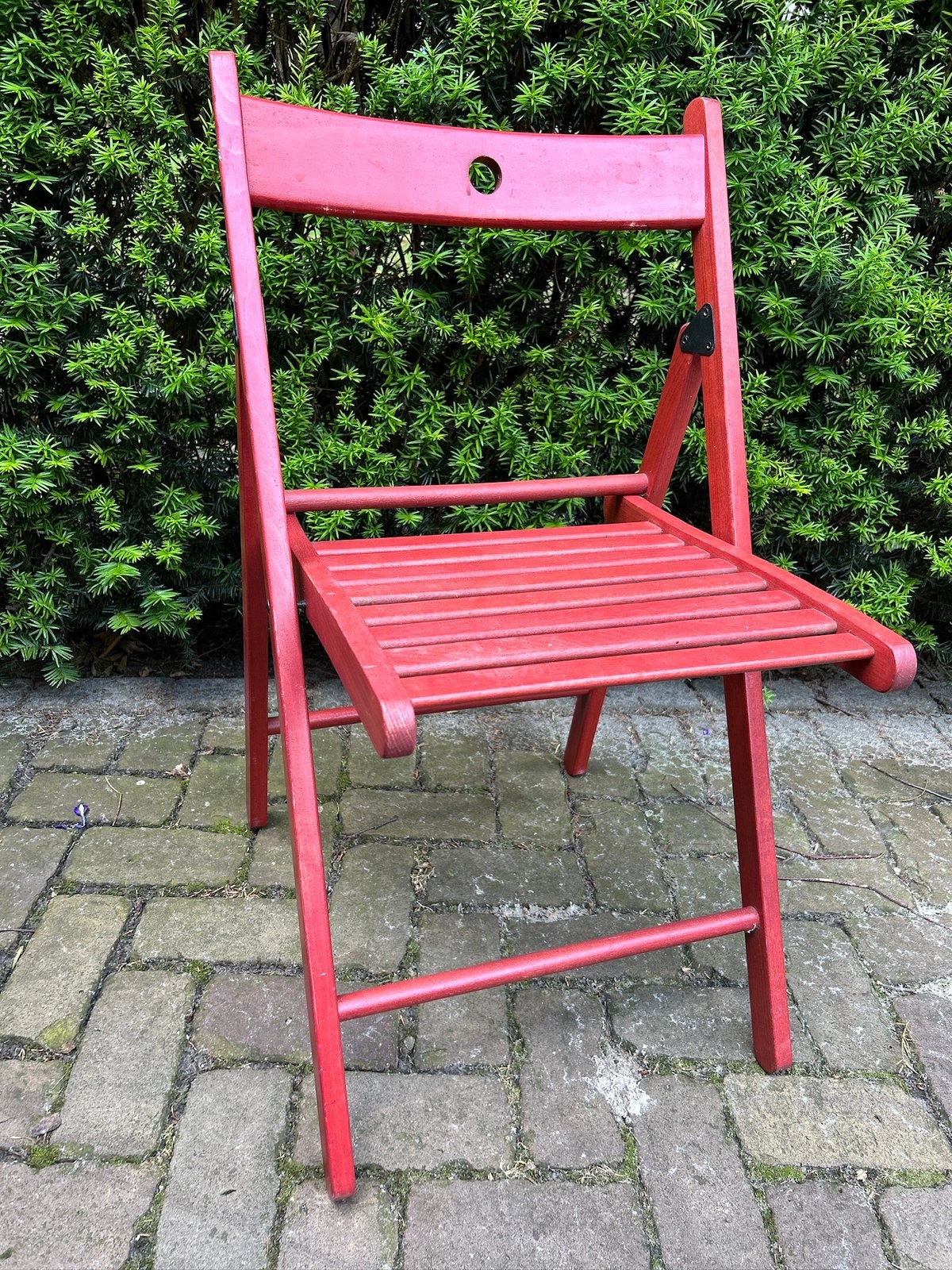 Ikea Terje klapstoel, Ophalen, Gebruikt, Eén, Rood