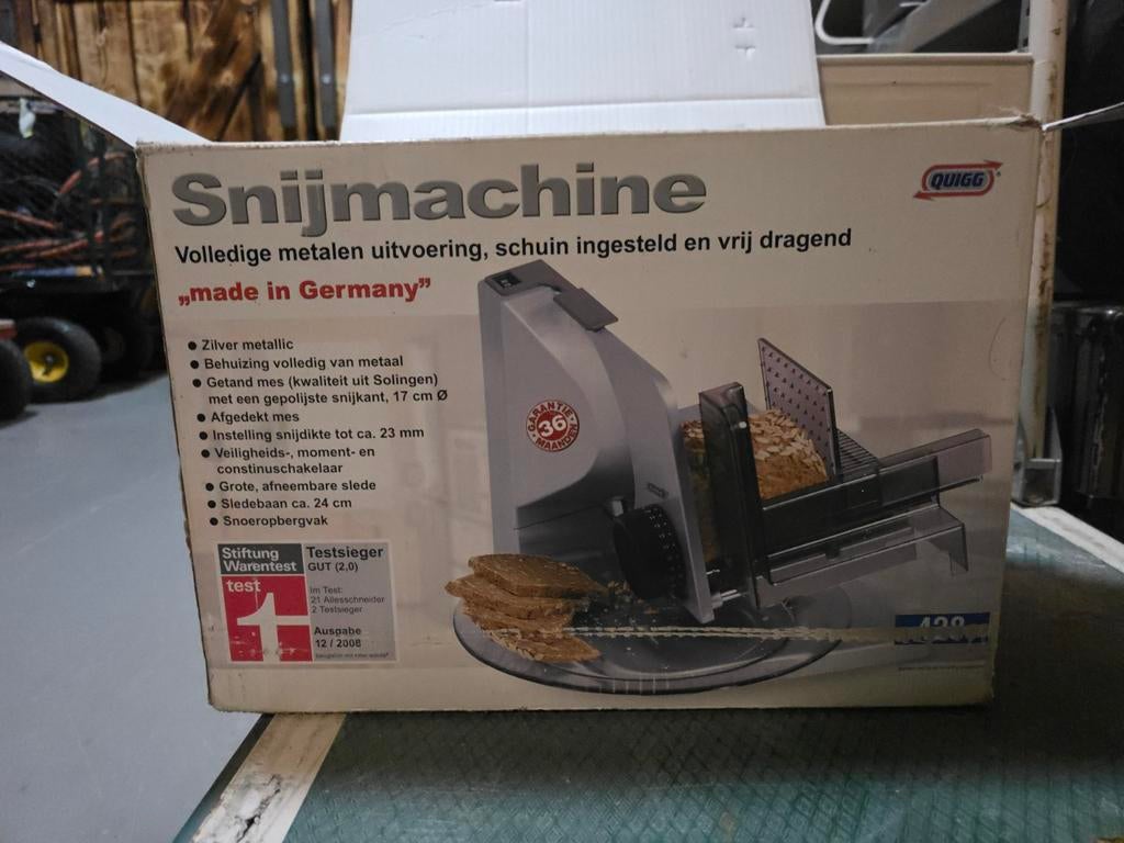 Quigg Snijmachine - Volledig metalen uitvoering, Ophalen of Verzenden