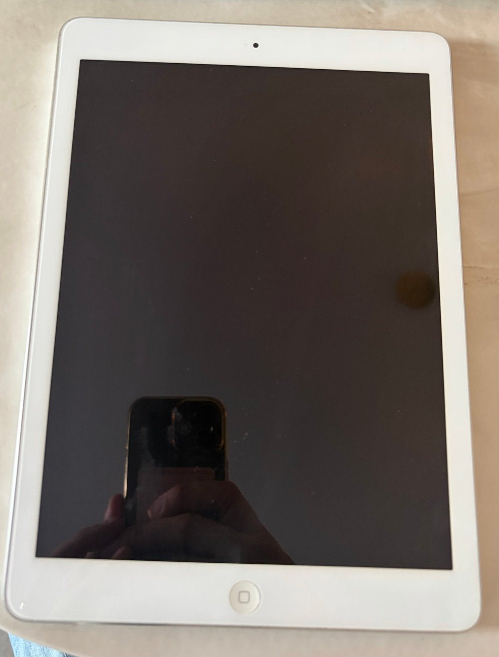 iPad Air (A1474) - Wit/Grijs - Goede staat, Computers en Software, Gebruikt, Wit, Apple iPad Air, 16 GB