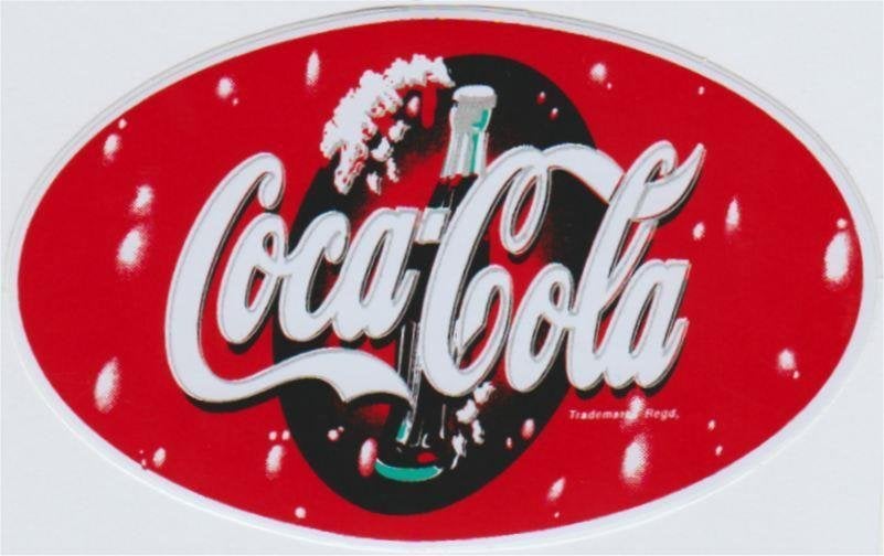 Coca Cola sticker #2, Verzamelen, Verzenden, Nieuw, Gebruiksvoorwerp