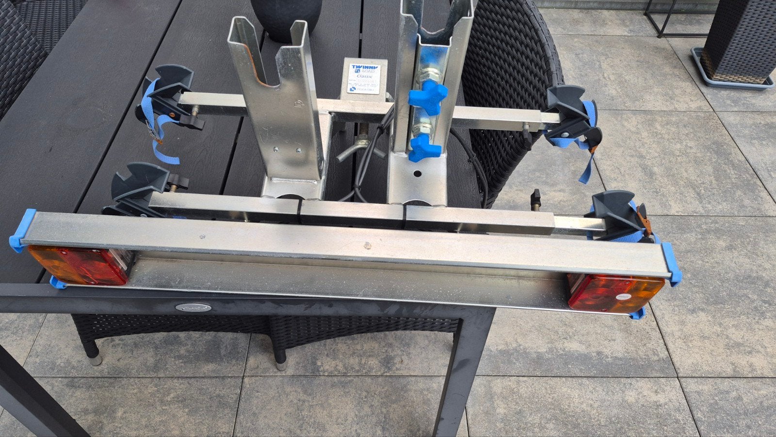 Twinny Load Classic trekhaakdrager voor 2 fietsen, Auto diversen, Ophalen, 2 fietsen, Gebruikt, Trekhaakdrager