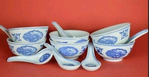 GEZOCHT chinese porseleinen rijstkommen / soepkommen, Ophalen of Verzenden, Zo goed als nieuw, Porselein, Overige stijlen