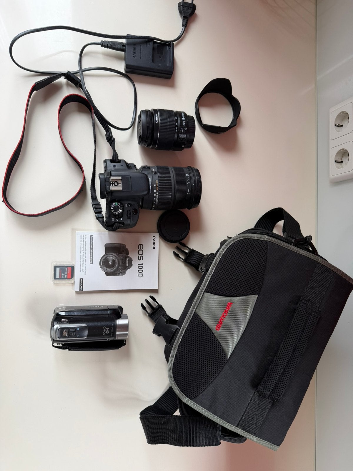 Complete set Canon camera’s