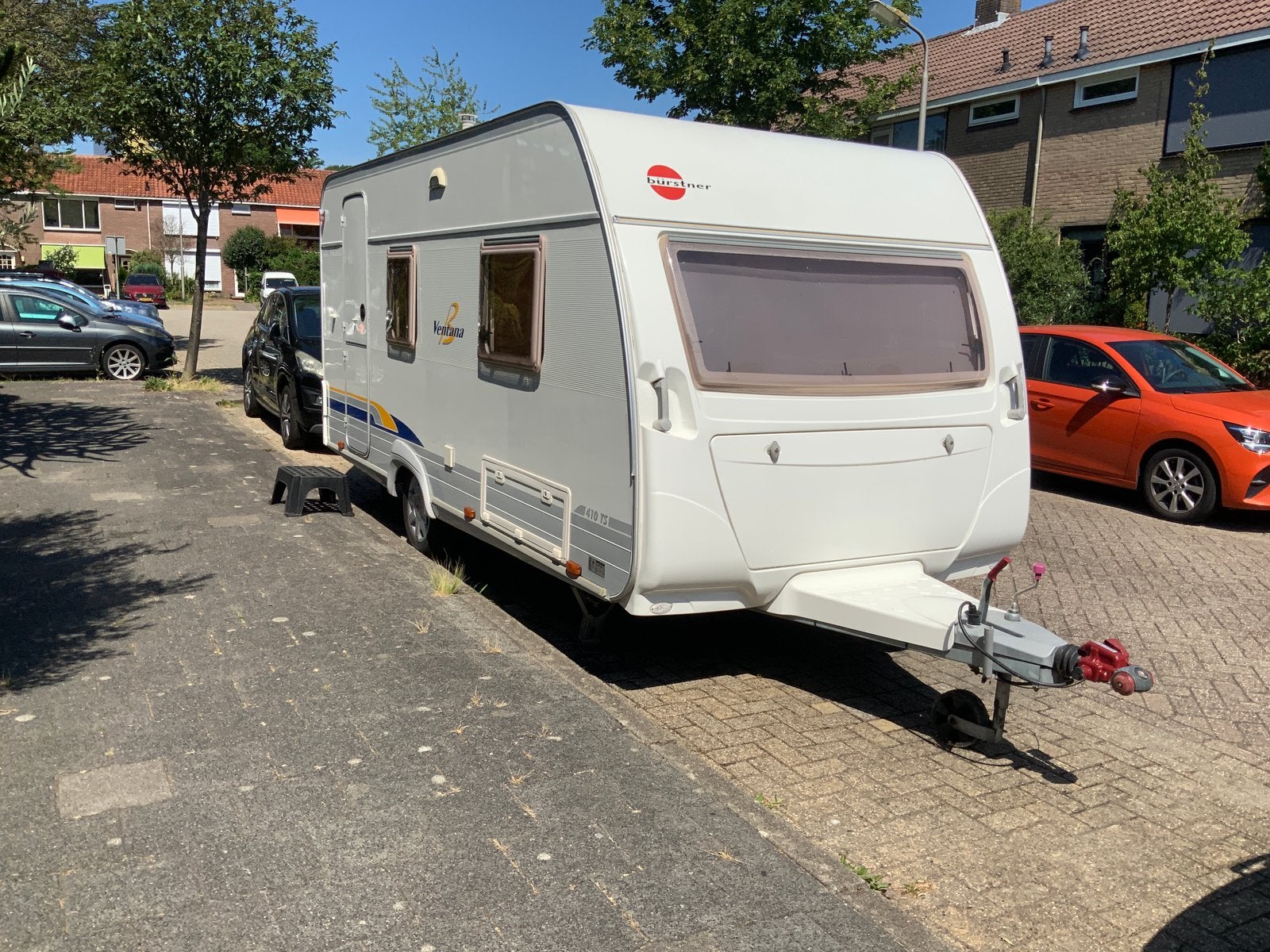 Burstner Ventana 410 TS, Caravans en Kamperen, Caravans, Vast bed, Treinzit, 750 - 1000 kg, Particulier