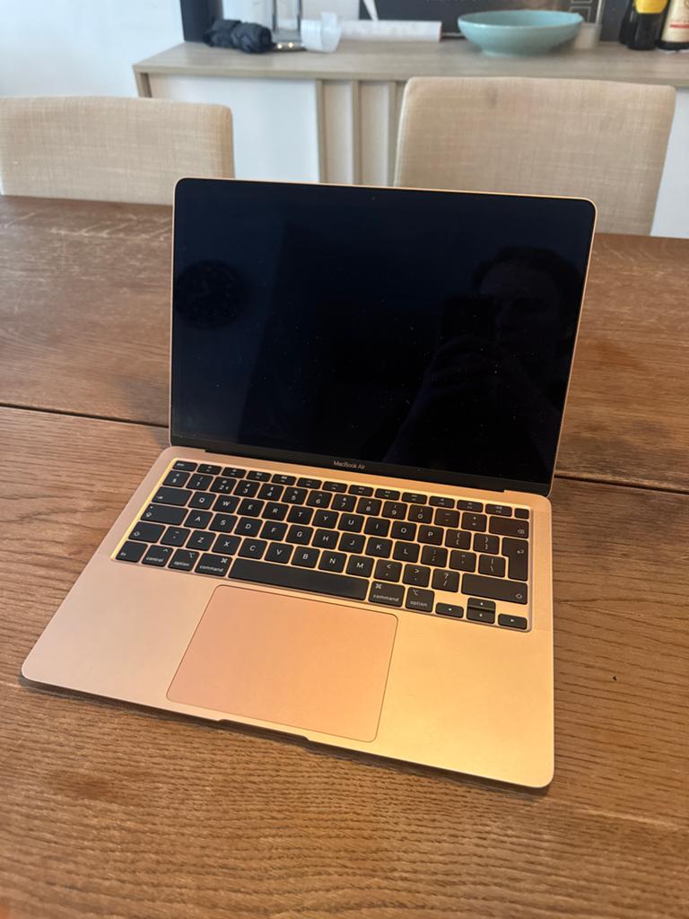 Gouden MacBook Air 13 inch - Zo goed als nieuw, Qwerty, 13 inch, Ophalen of Verzenden, Zo goed als nieuw