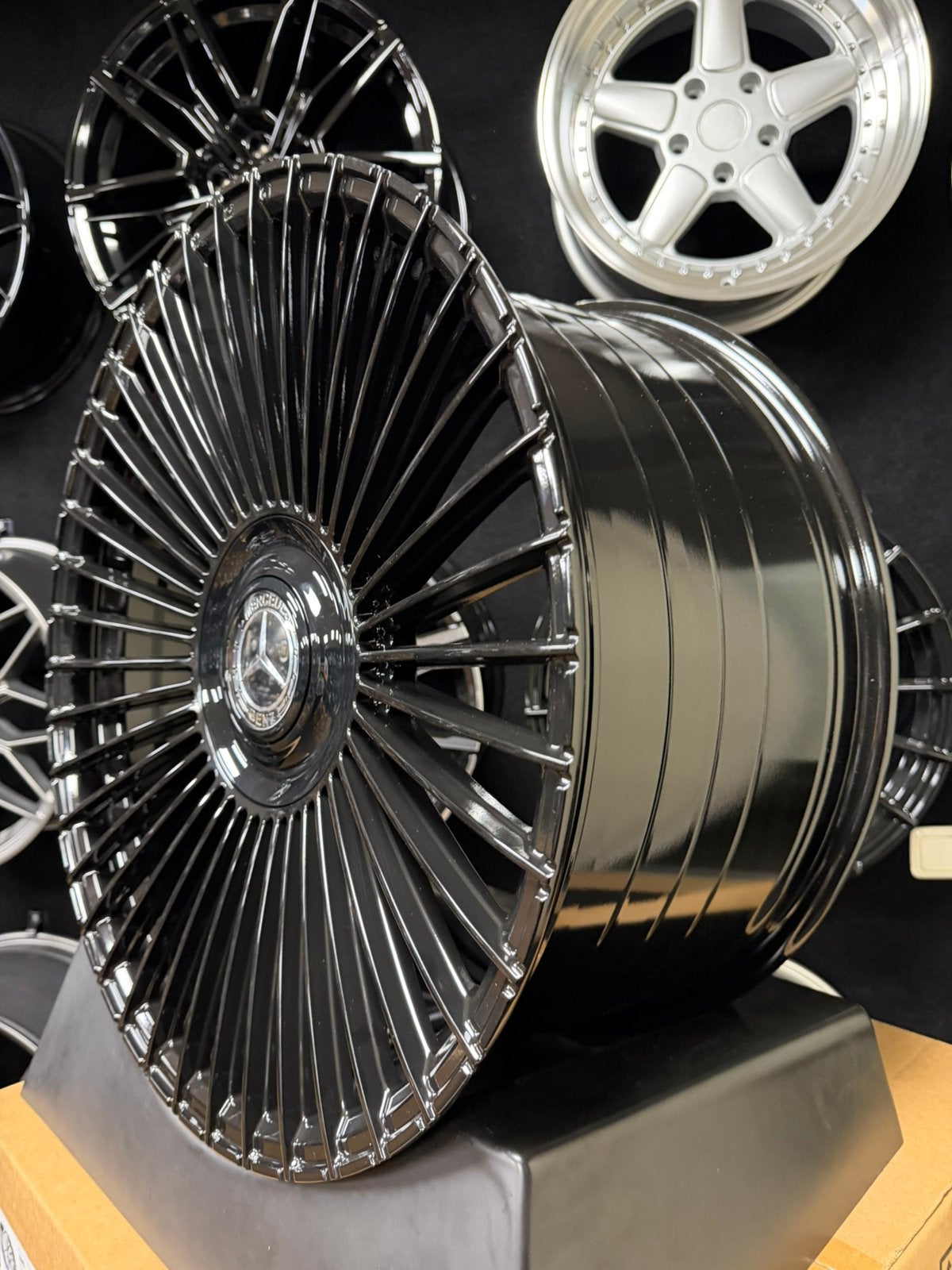 21 inch velgen voor Mercedes AMG MAYBACH look 5x112 S klasse, Velg(en), Nieuw, Personenwagen, 21 inch