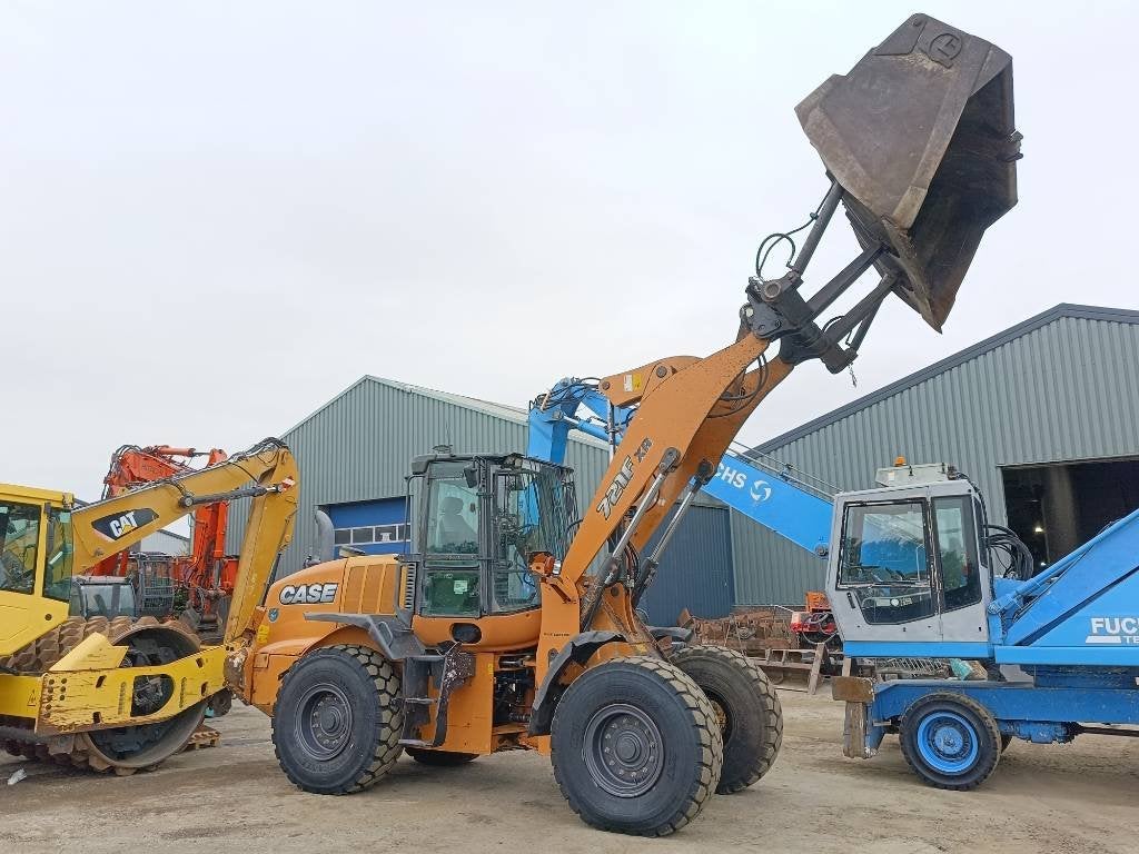 Case 721 F shovel wiellader loader airco (bj 2014), Zakelijke goederen, Machines en Bouw | Kranen en Graafmachines, Wiellader of Shovel
