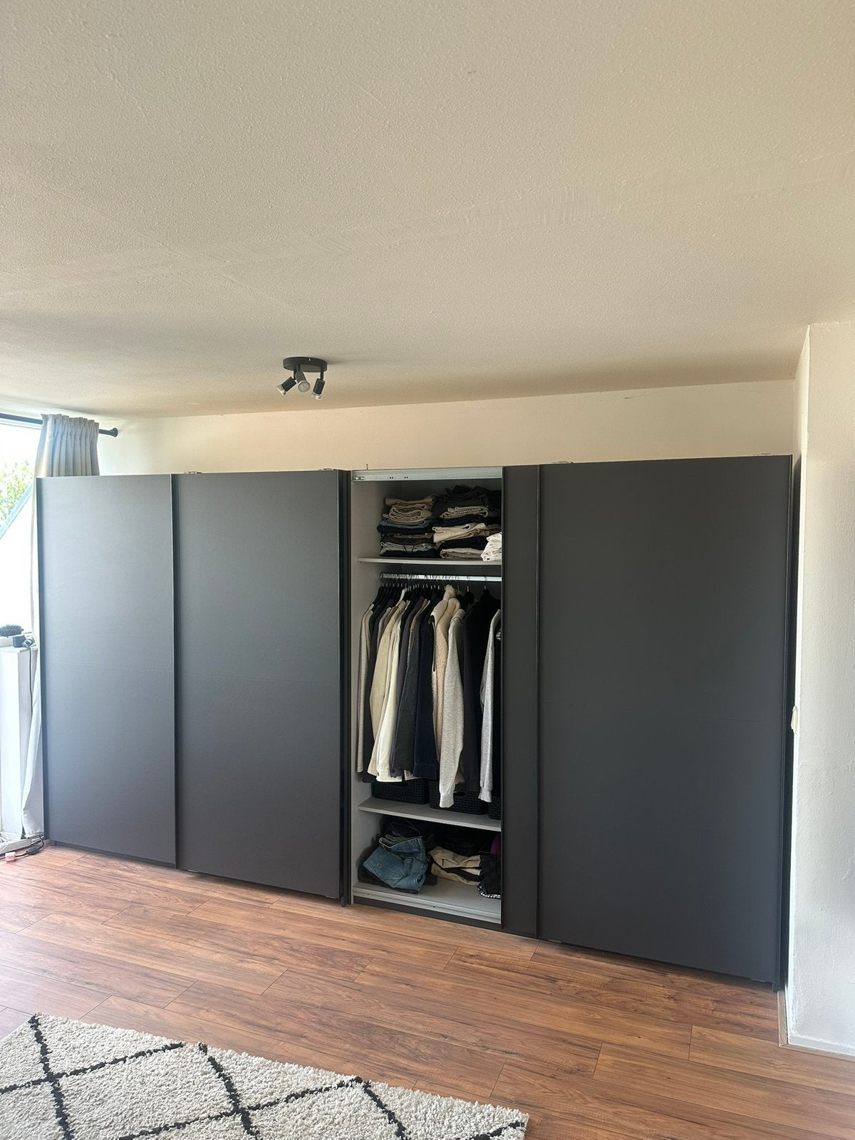 2x kledingkast met schuifdeuren, Huis en Inrichting, Kasten | Kledingkasten, Ophalen, 200 cm of meer, 150 tot 200 cm, Zo goed als nieuw