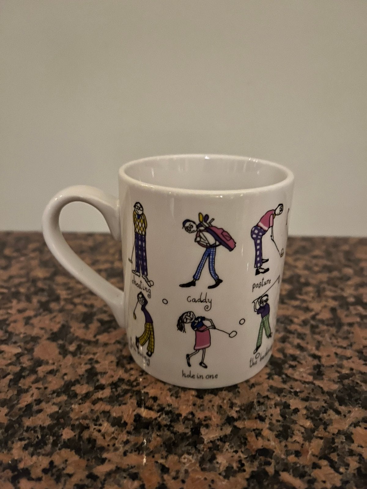 Golf beker 1 e prijs : aardewerk mok, Ophalen of Verzenden, Zo goed als nieuw, Overige typen, Overige merken