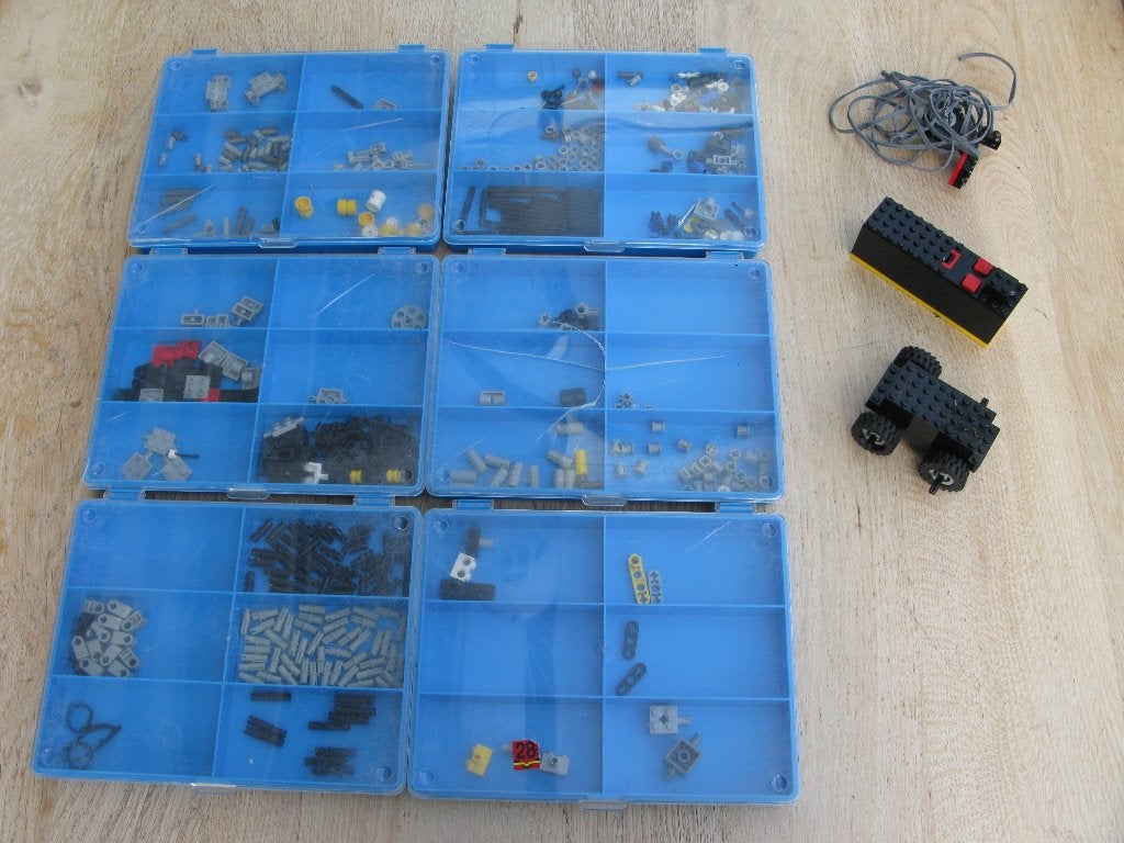 6 dozen technisch lego, Ophalen of Verzenden, Gebruikt, Overige merken