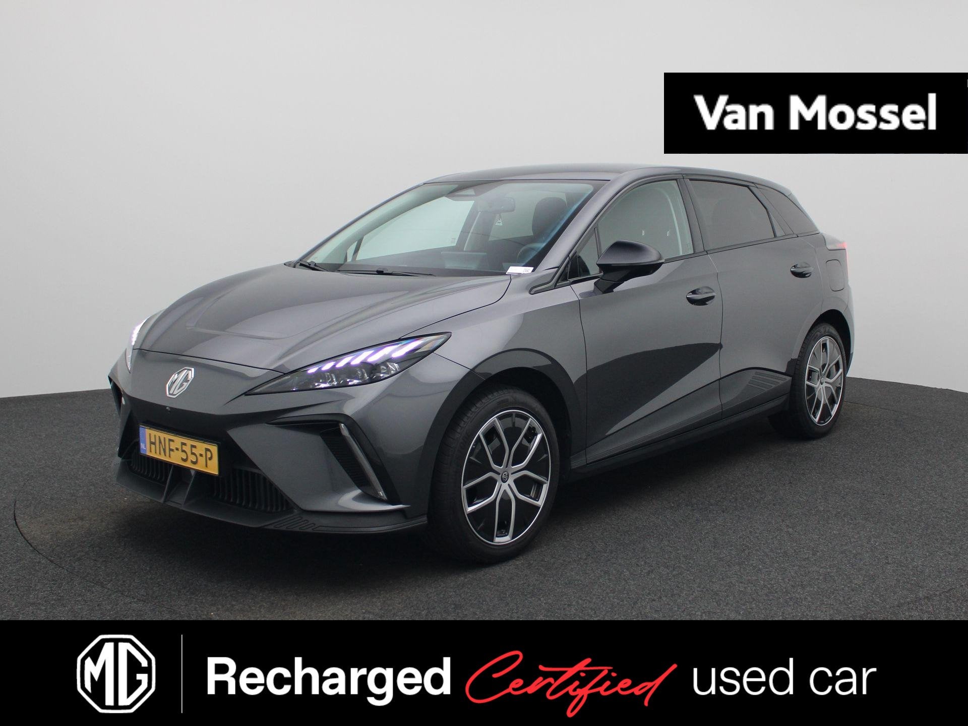 MG 4 Luxury 64 kWh | 1e-EIG. | SoH 99,3 % | WLTP 435 KM | Na, Auto's, MG, Automaat, Achterwielaandrijving, Gebruikt, Zwart