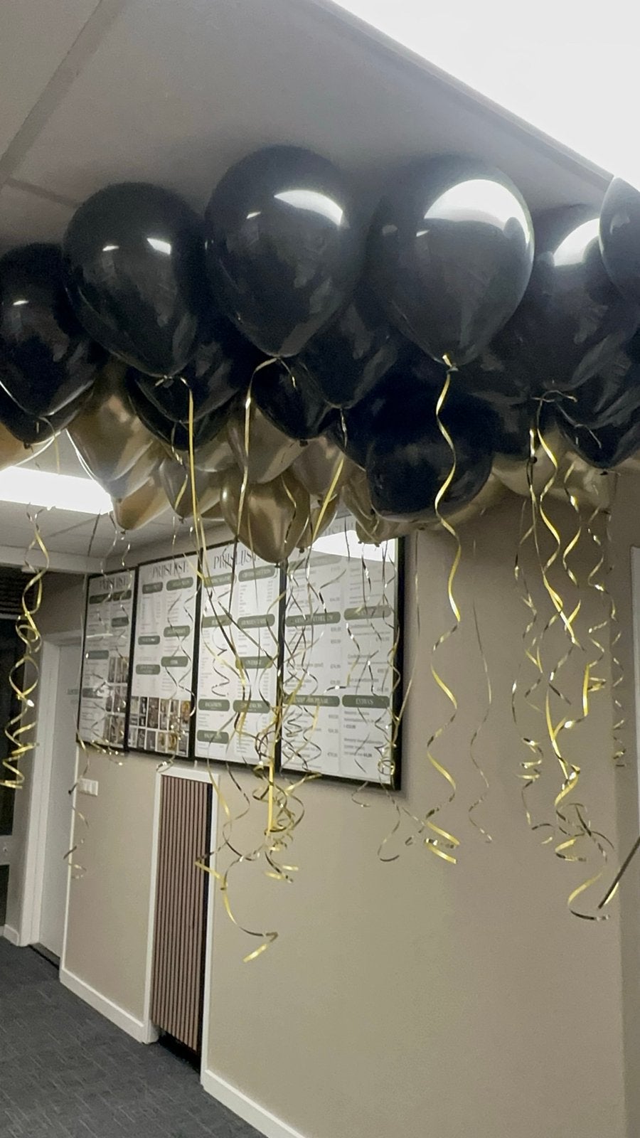 Plafond helium ballonnen - Perfect voor elk feest!, Ophalen of Verzenden, Nieuw, Versiering, Geboorte of Huwelijk