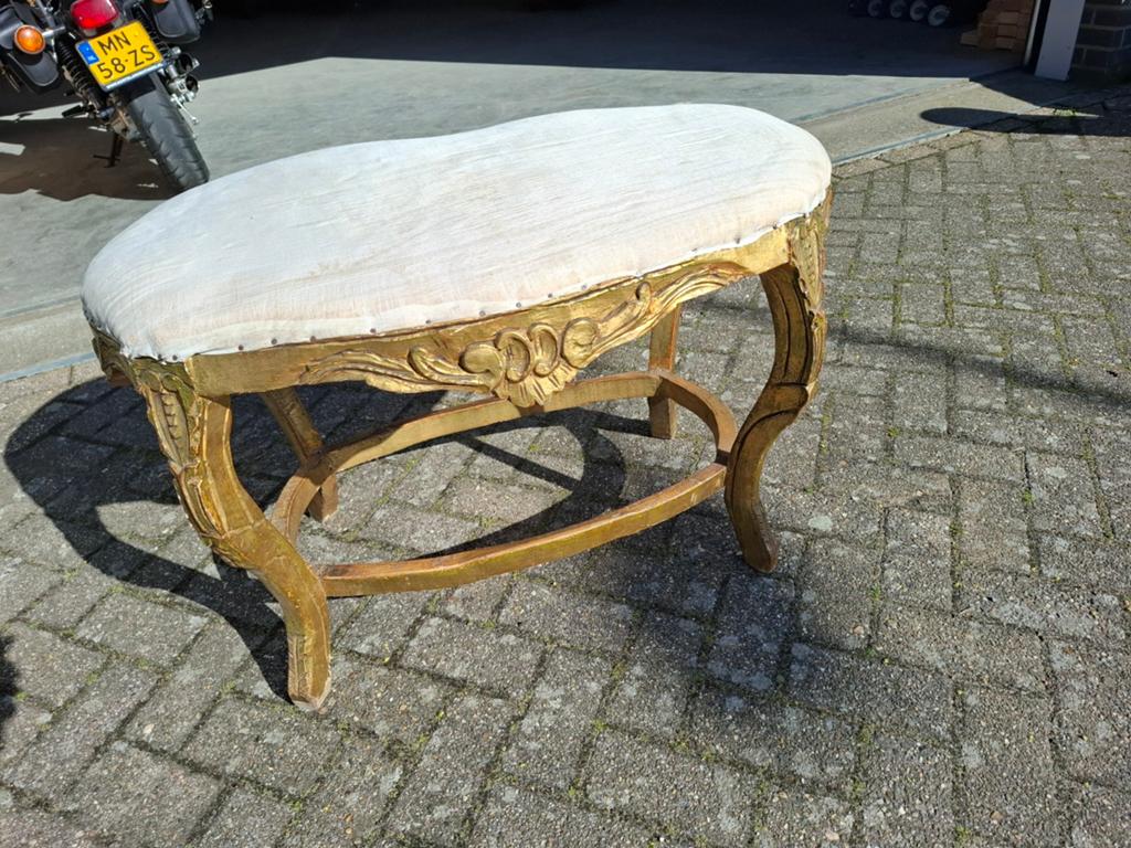 Barok ottoman/loveseat/salontafel/poef, Ophalen, Rechthoekig