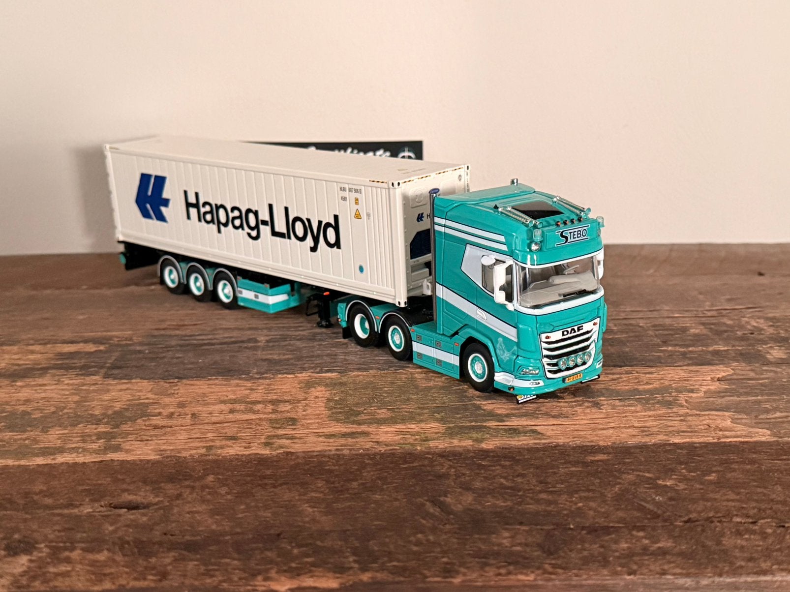 WSI - DAF XG+ 6x2 Stebo, Hobby en Vrije tijd, Modelauto's | 1:50, Ophalen of Verzenden, Nieuw, Bus of Vrachtwagen, Wsi
