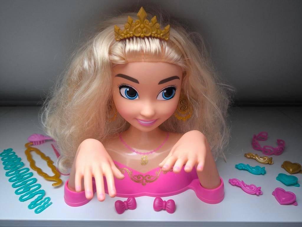 Zuru Pop Princess Stylinghoofd met accessoires, Kinderen en Baby's, Speelgoed | Poppen, Ophalen of Verzenden, Zo goed als nieuw