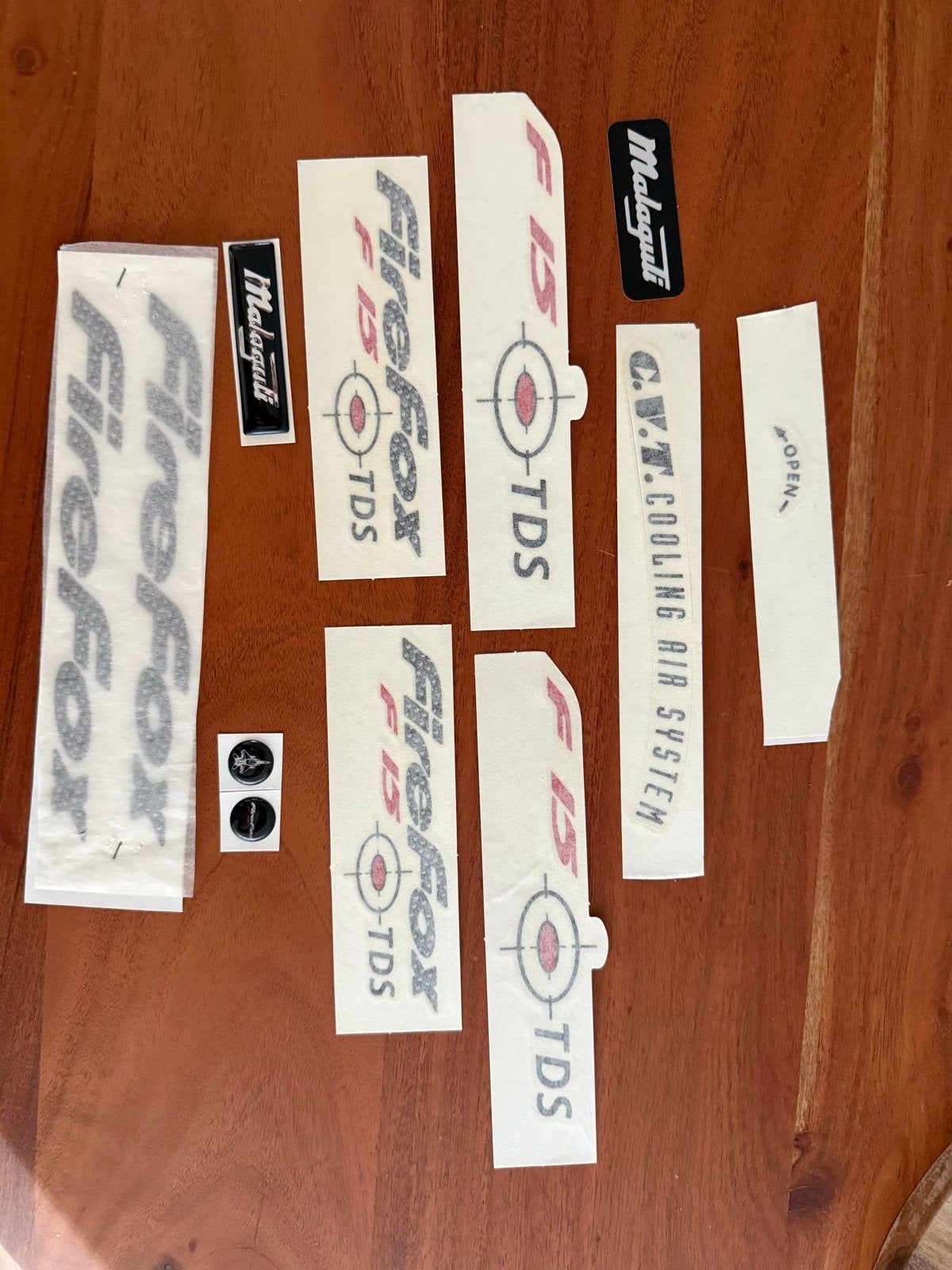 1 Malaguti F15 Firefox Sticker Set - Origineel, Ophalen of Verzenden