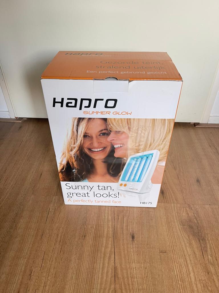 Hapro Summer Glow HB 175, Witgoed en Apparatuur, Zonnebanken en Gezichtsbruiners, Ophalen of Verzenden, Zo goed als nieuw, Gezichtsbruiner