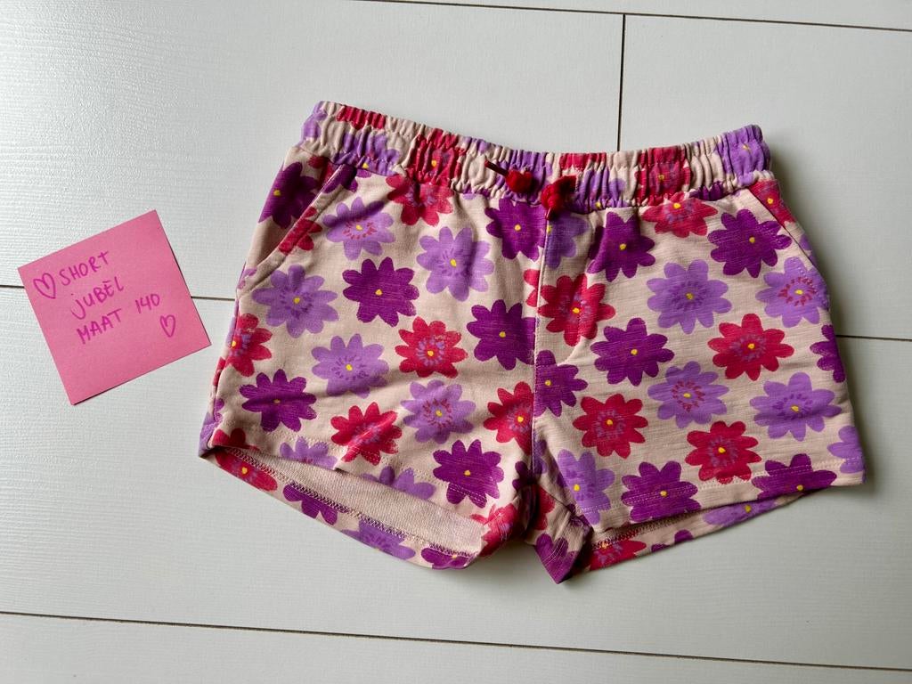 Short Jubelmaat 140, Ophalen of Verzenden, Gebruikt, Meisje, Broek