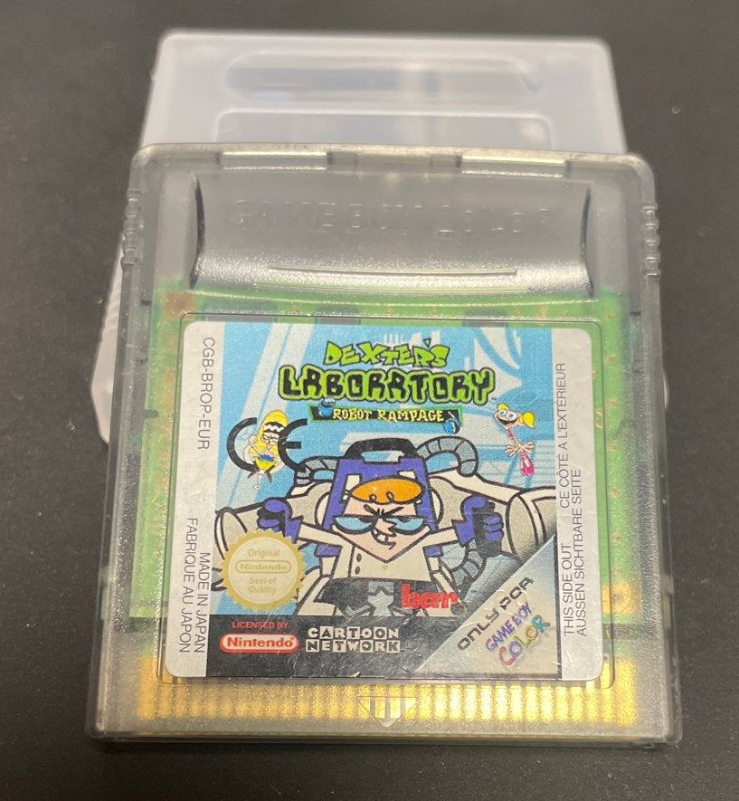 Dexter's Laboratory Robot Rampage Gameboy Color, Avontuur en Actie, Verzenden, 1 speler, Zo goed als nieuw
