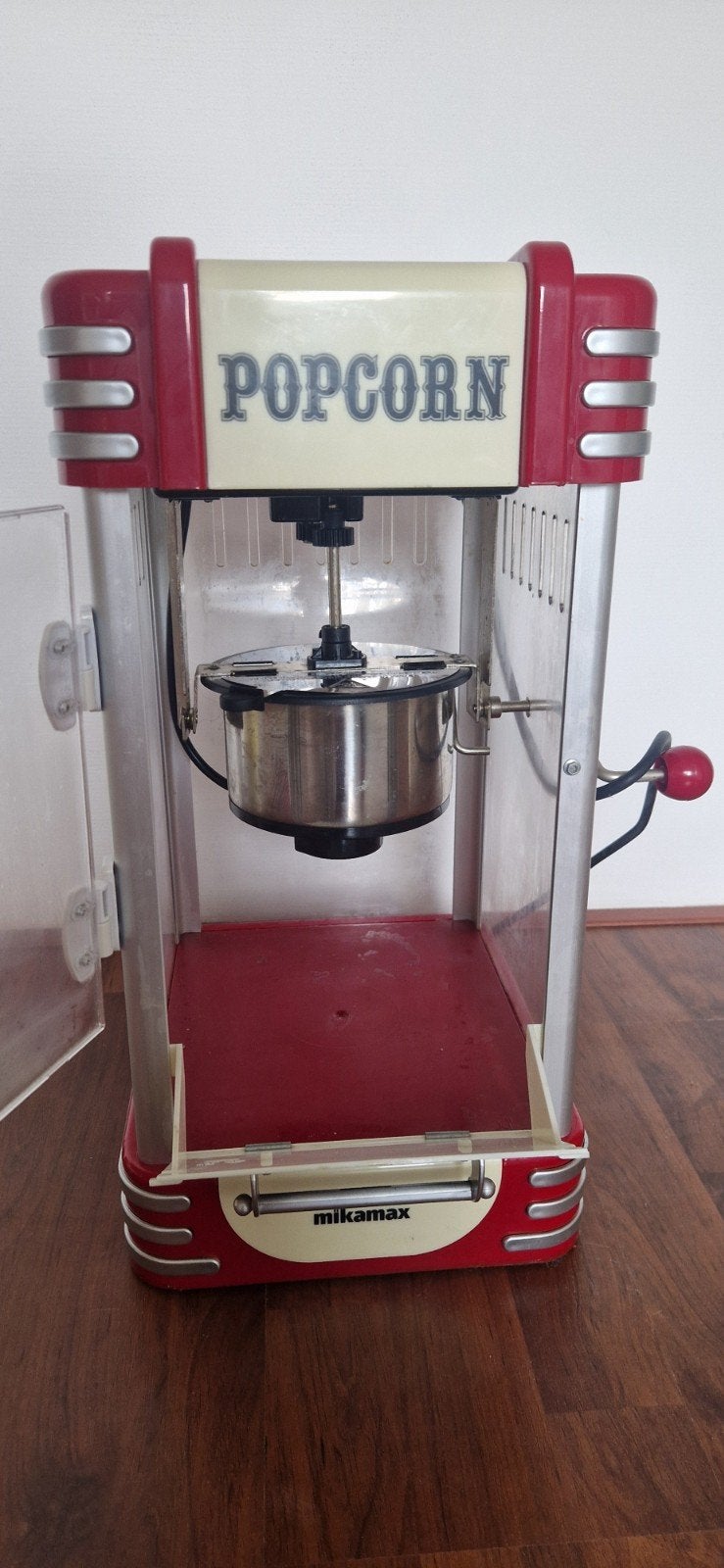 Mikamax Popcornmachine - Gebruikt, werkt prima, Ophalen, Gebruikt