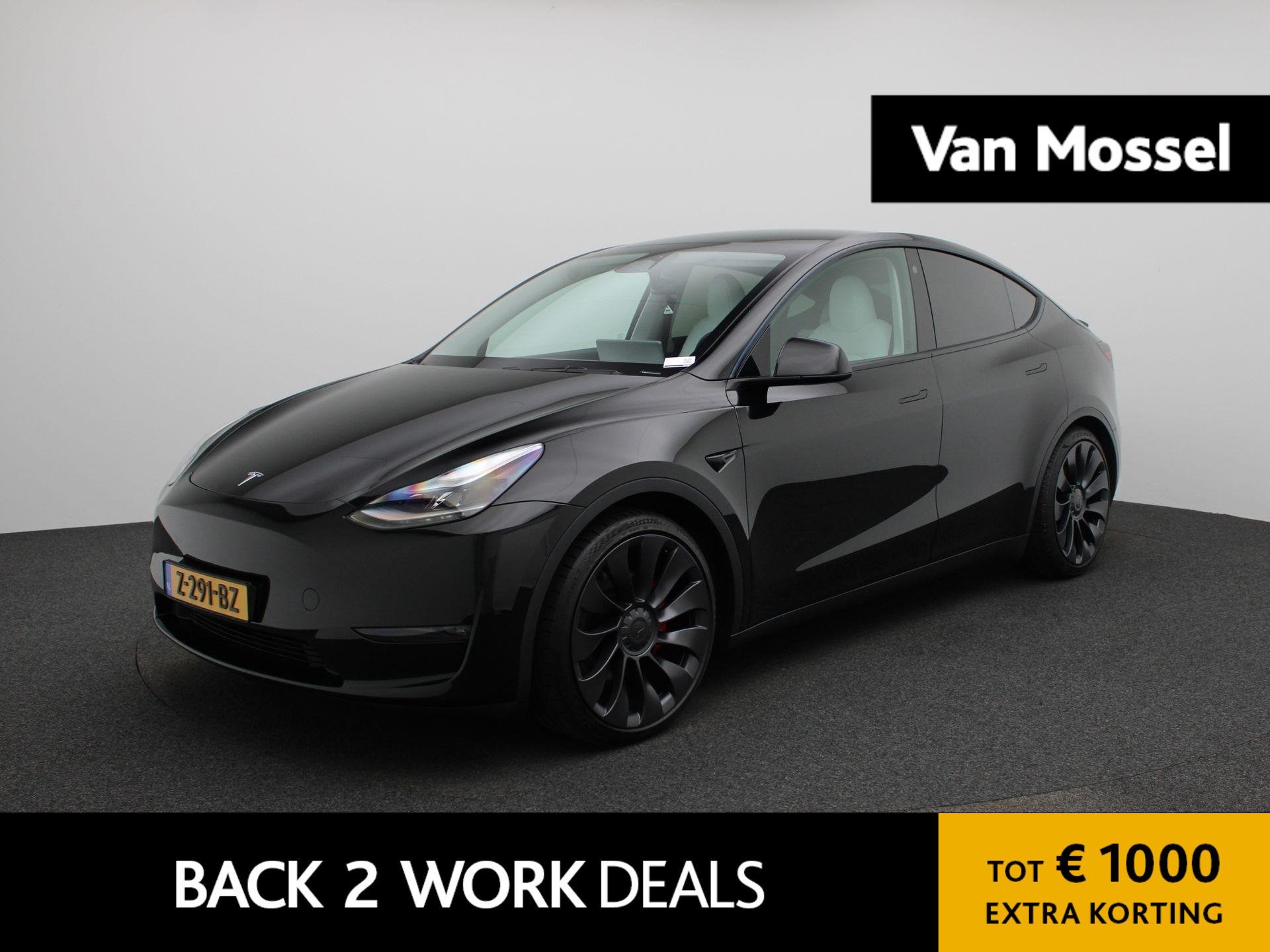 Tesla Model Y Performance AWD 75 kWh | WORDT VERWACHT | PANO, Auto's, 12 maanden, Gebruikt, 495 min, 1972 kg