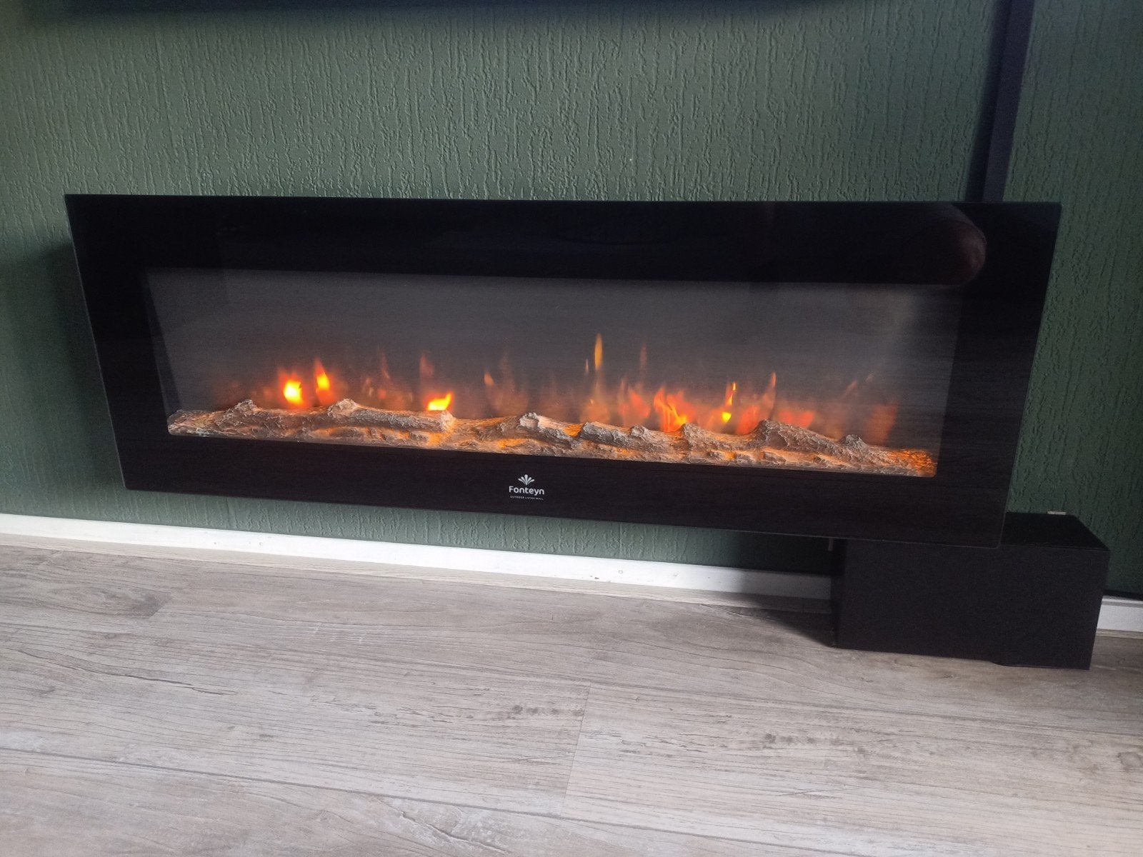 electrische sfeerhaard hangend, Huis en Inrichting, Haarden, Ophalen, Zo goed als nieuw, Vrijstaande haard, Elektrische haard