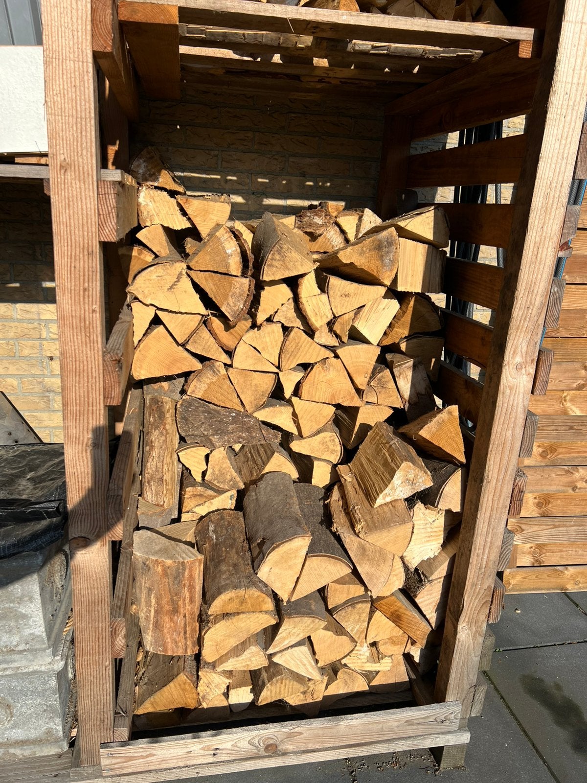 Haardhout, kachelhout, schoon houtafval, Tuin en Terras, Minder dan 3 m³, Ophalen