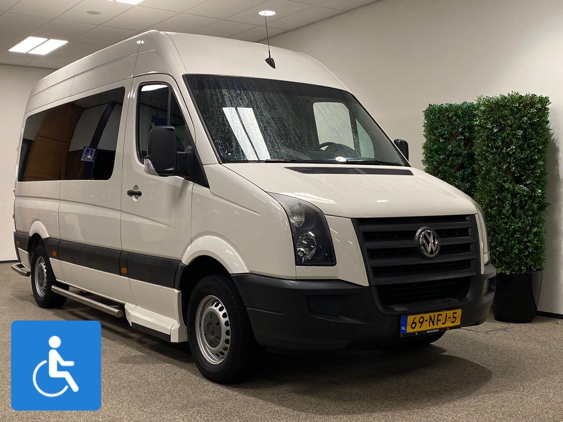Volkswagen Crafter L2H2 Rolstoelbus Groepsvervoer (airco), Elektrische ramen, Gebruikt, Overige carrosserieën, 2000 kg