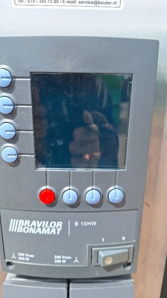 Koffiezetapparaat Bravilor Bonamat B 10HW 2 kannen 10 L, Ophalen, Gebruikt, 10 kopjes of meer, Koffiemachine
