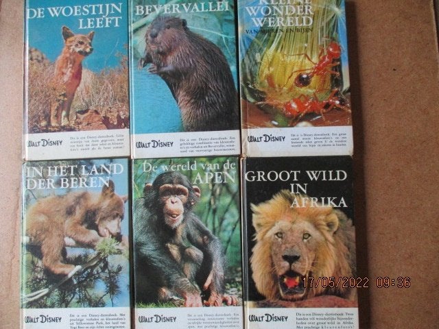 adv6459 walt disney dieren boekjes, Eén stripboek, Ophalen, Gelezen