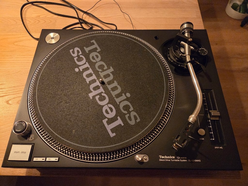 Technics SL1210 MK5, Ophalen, Zo goed als nieuw, Platenspeler, Technics