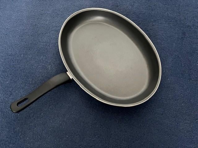 Vispan, Ophalen of Verzenden, Zo goed als nieuw, Overige materialen, Koekenpan of Braadpan